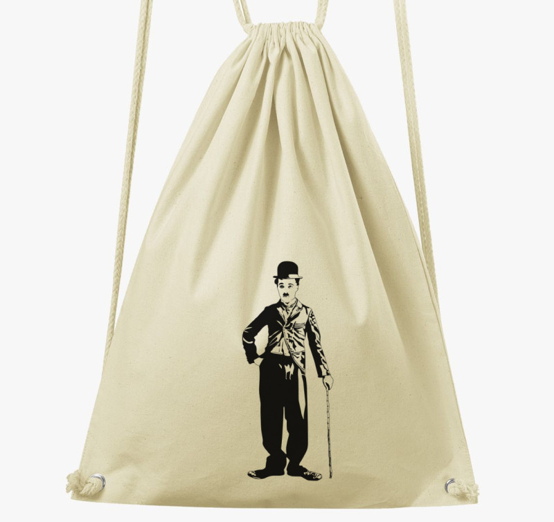 Charlie Chaplin tornazsák — Natúr