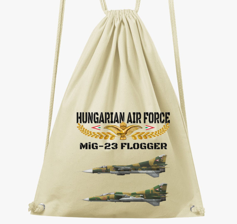 Aranysas MiG-23 tornazsák — Natúr