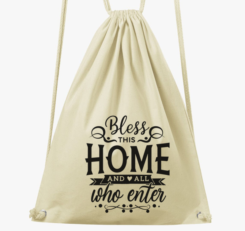 Bless this home tornazsák — Natúr