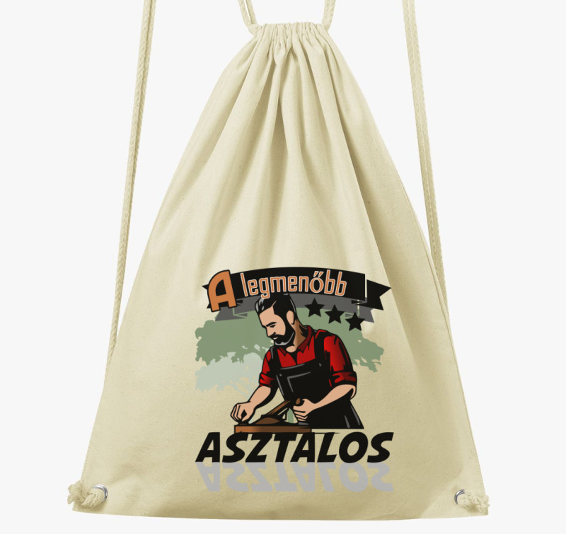 Asztalos vagyok tornazsák — Natúr
