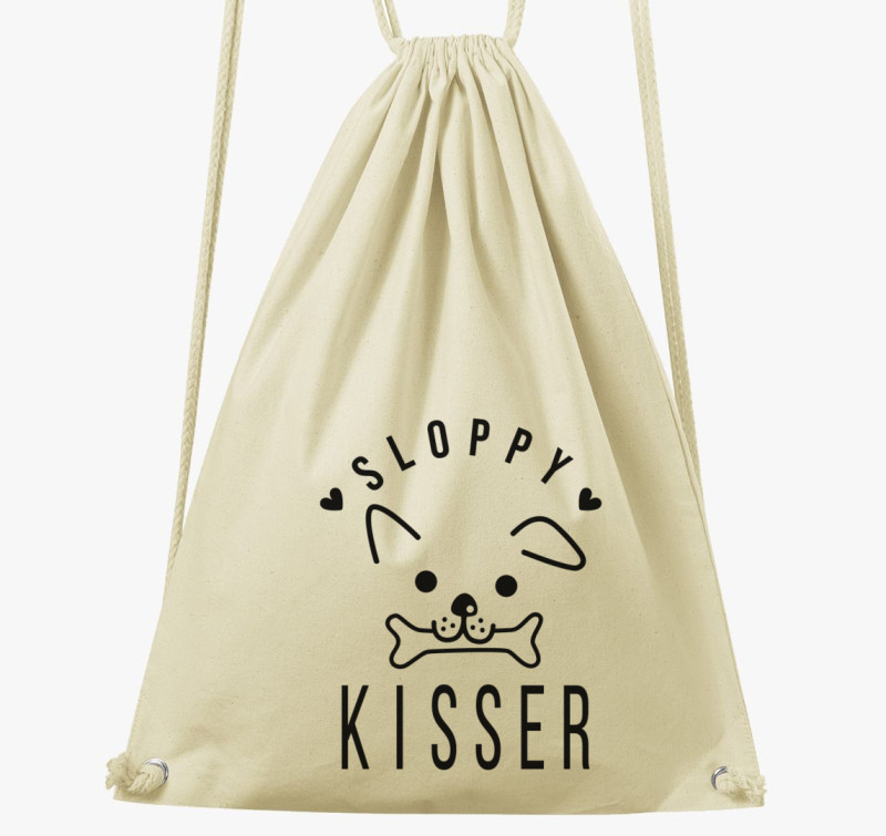 Sloppy kisser tornazsák — Natúr