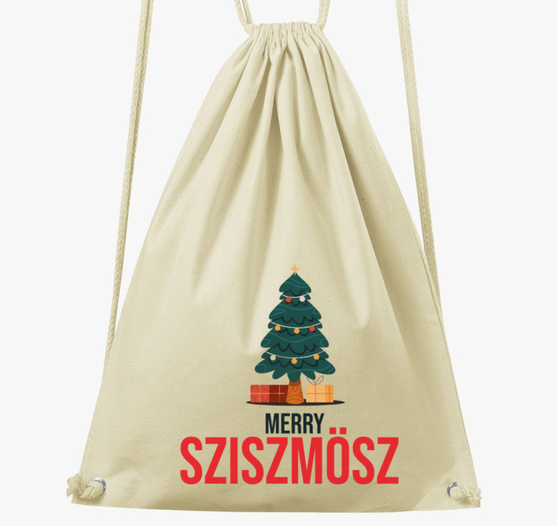 Merry Sziszmösz tornazsák — Natúr