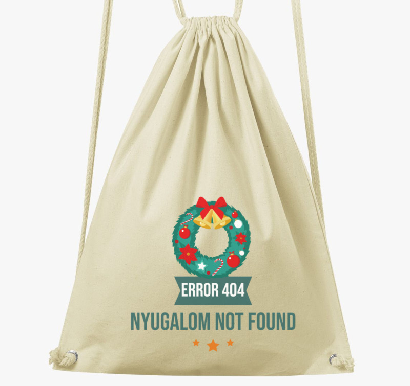 Nyugalom not found tornazsák — Natúr