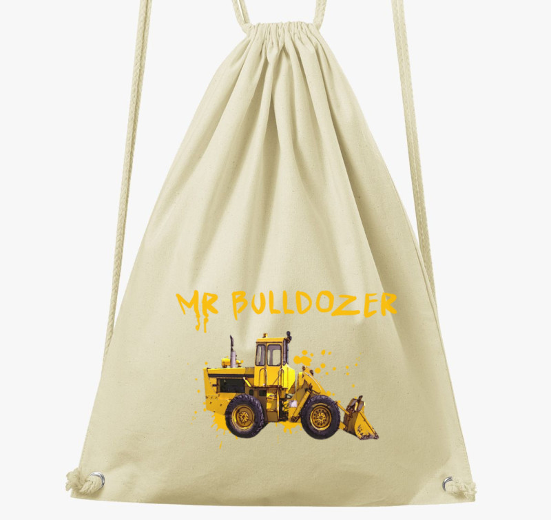 Mr. Bulldozer tornazsák — Natúr