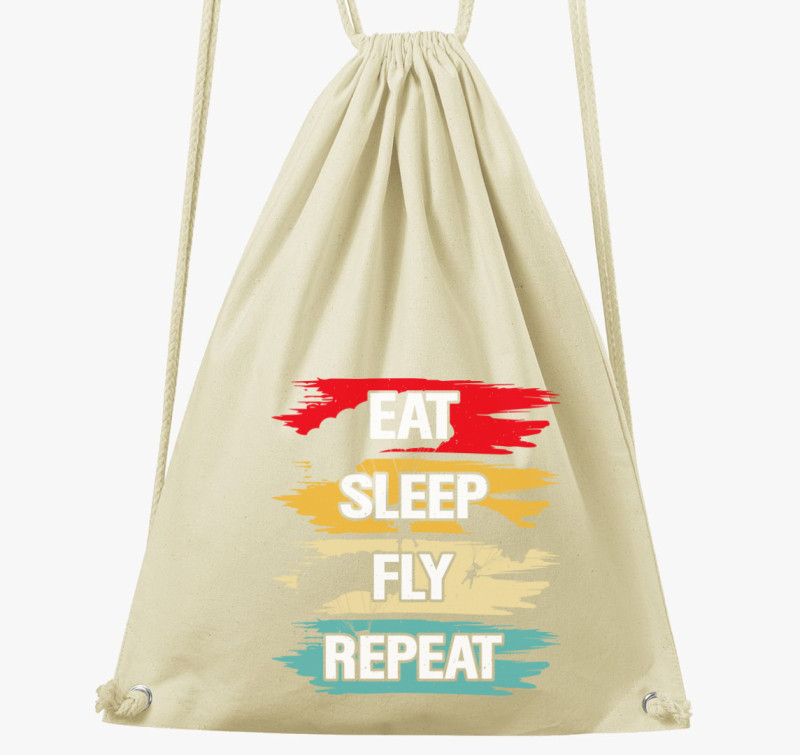 Eat sleep fly repeat tornazsák — Natúr