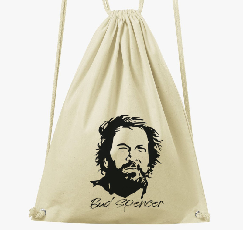 Bud Spencer sziluett tornazsák — Natúr