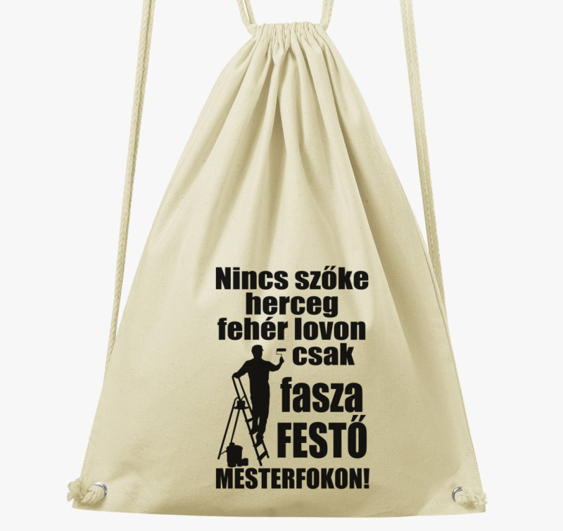 Nincs szőke herceg, csak festő tornazsák — Natúr