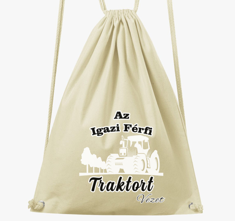 Az igazi férfi traktort vezet — Natúr