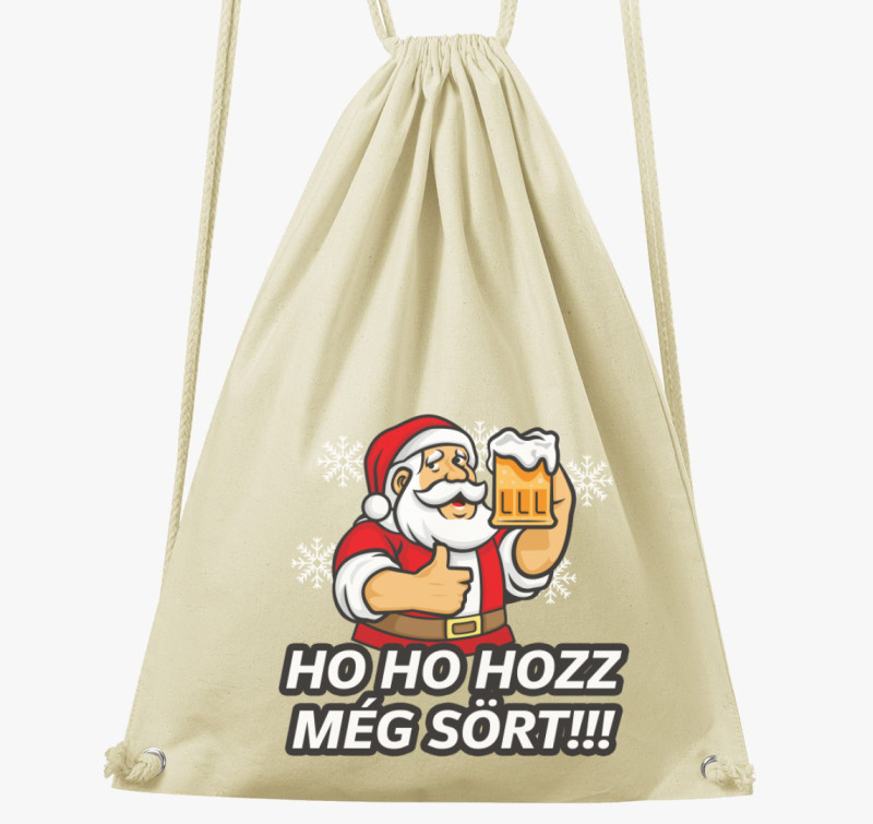 Ho ho hozz még sört tornazsák — Natúr