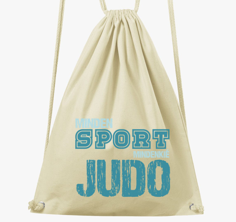 Minden sport judo tornazsák — Natúr