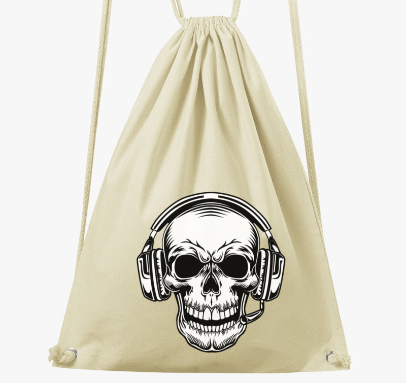 Skull koponya 3 tornazsák — Natúr