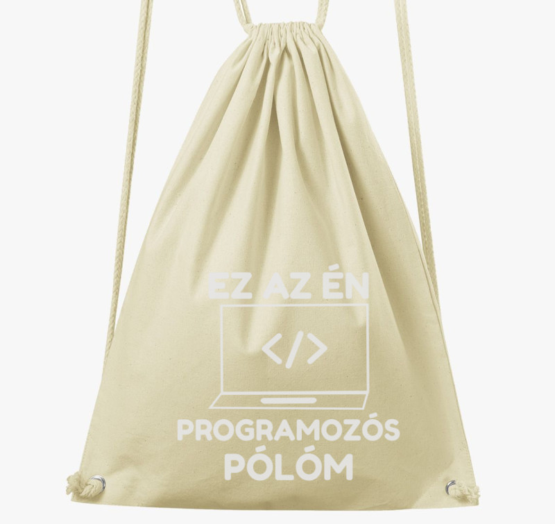 Ez az én programozós tornazsákm tornazsák — Natúr