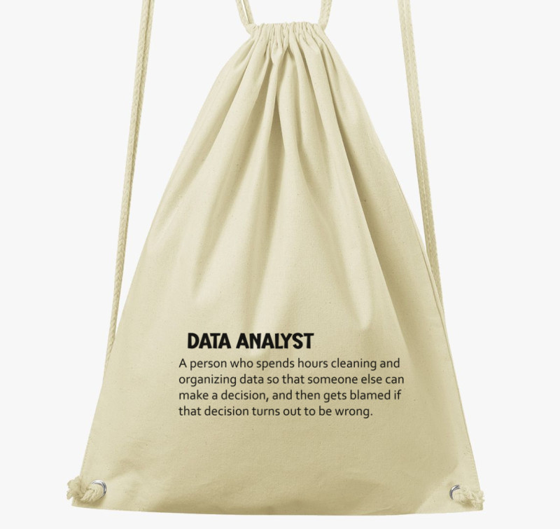 Data analyst tornazsák — Natúr