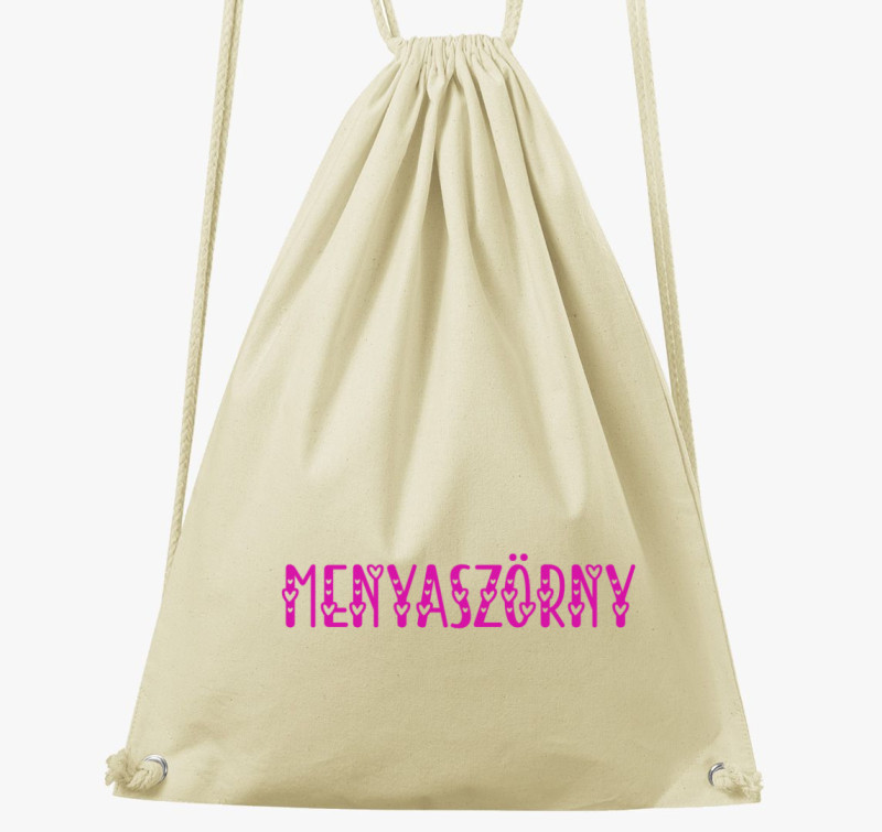 Menyaszörny pink tornazsák — Natúr