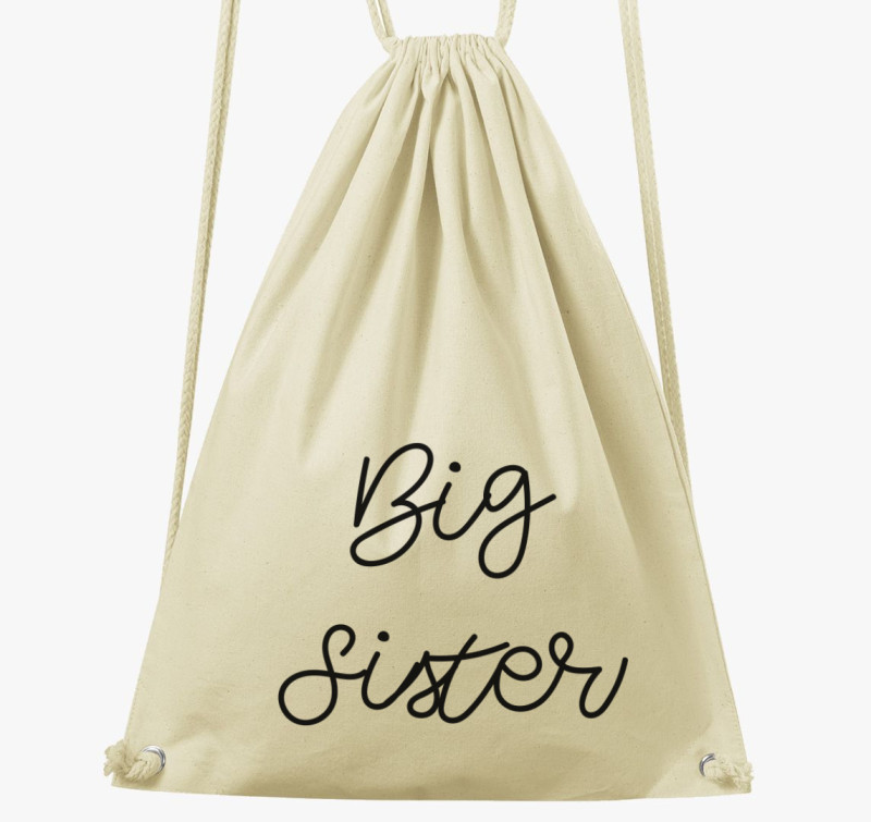 Big Sister nagytesó tornazsák — Natúr