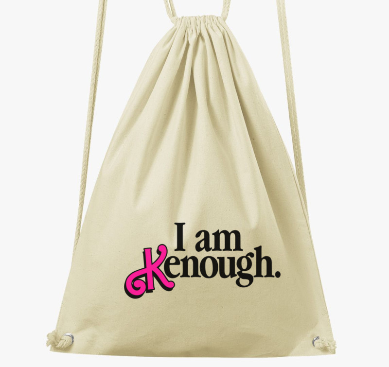 I Am Kenough tornazsák — Natúr