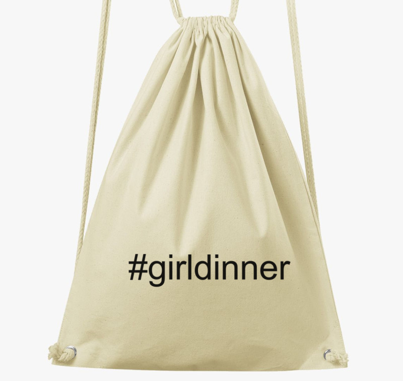Girl dinner trend tornazsák — Natúr
