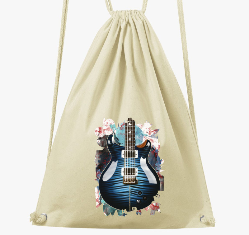 Santana gitár tornazsák — Natúr