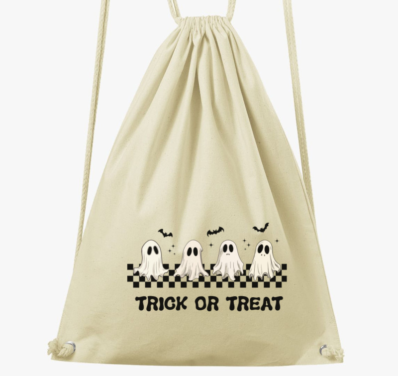 Trick or treat tornazsák — Natúr