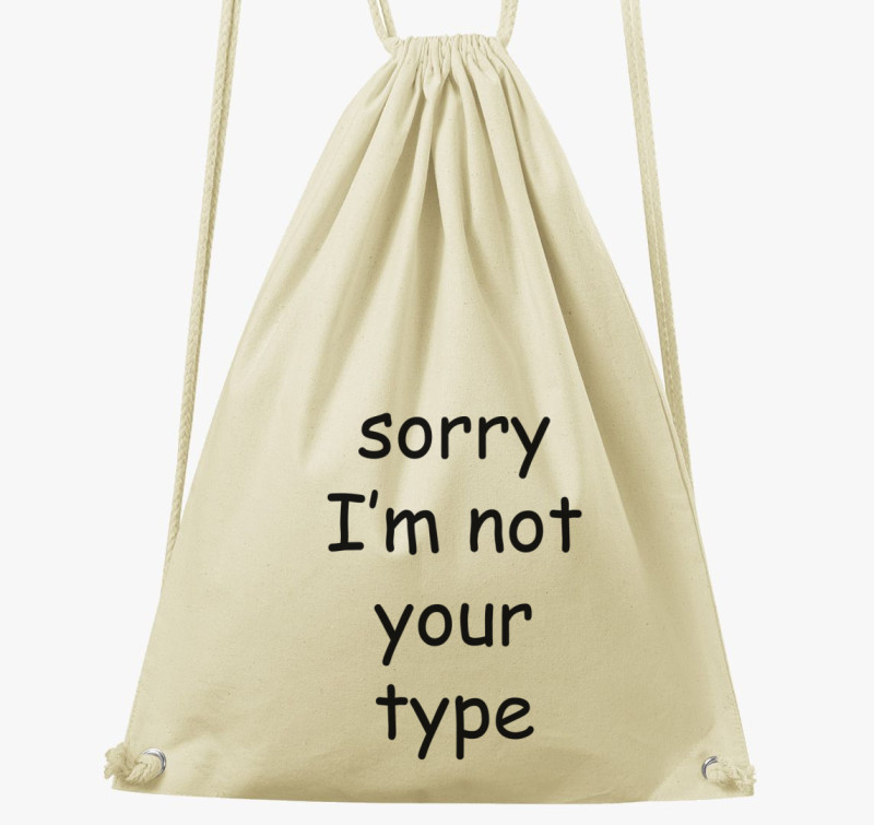 Comic sans sorry tornazsák — Natúr