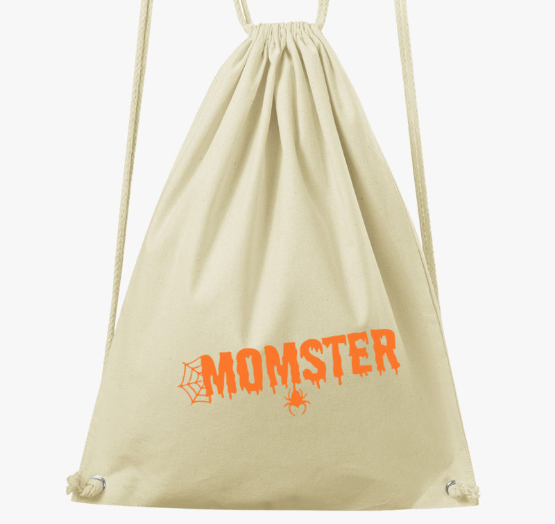 Halloween Momster tornazsák — Natúr