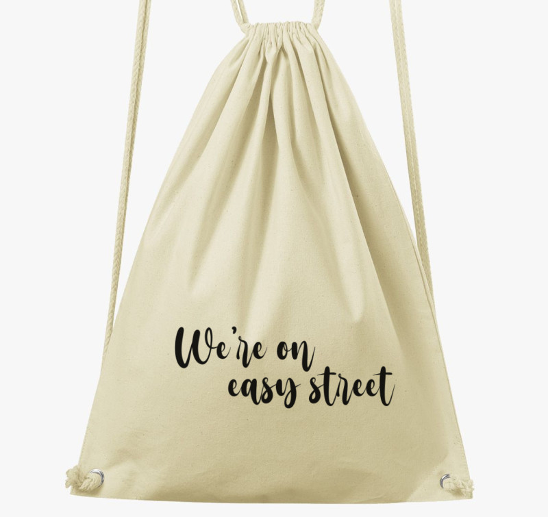 Easy street tornazsák — Natúr
