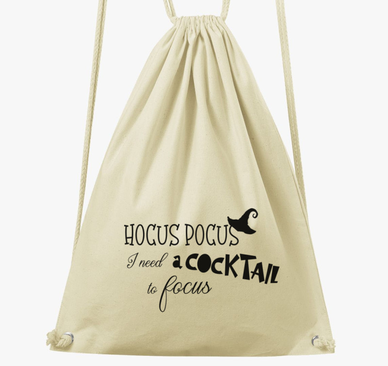 Hocus Pocus cocktail tornazsák — Natúr