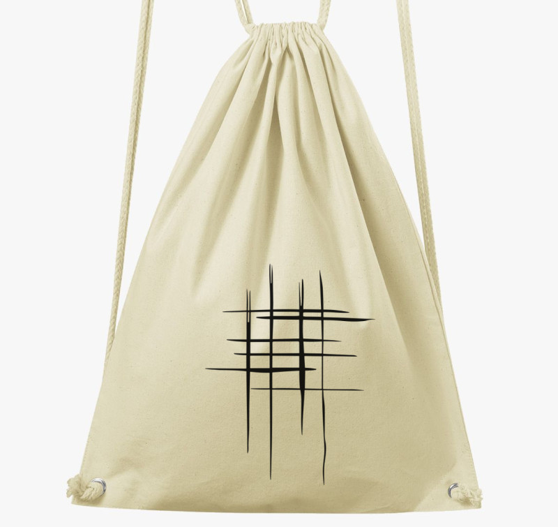 Multi hashtag tornazsák — Natúr
