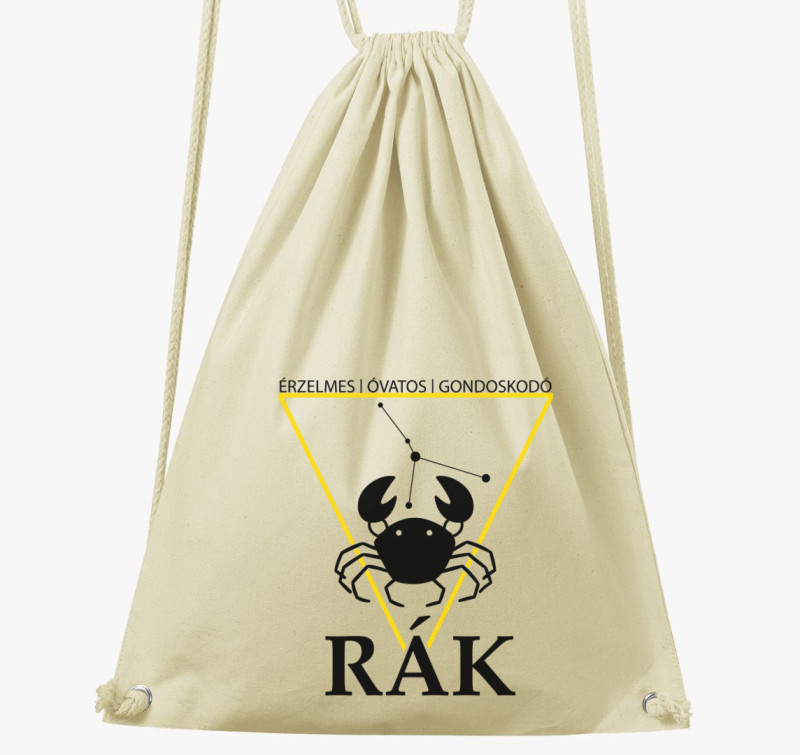 Horoszkóp RÁK tornazsák — Natúr