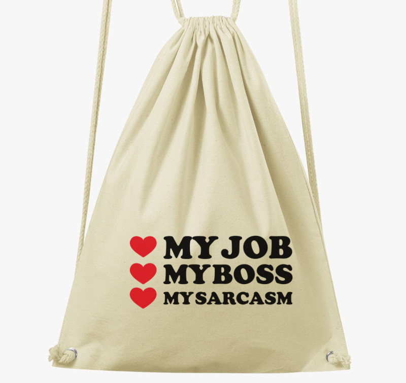 Love job boss tornazsák — Natúr