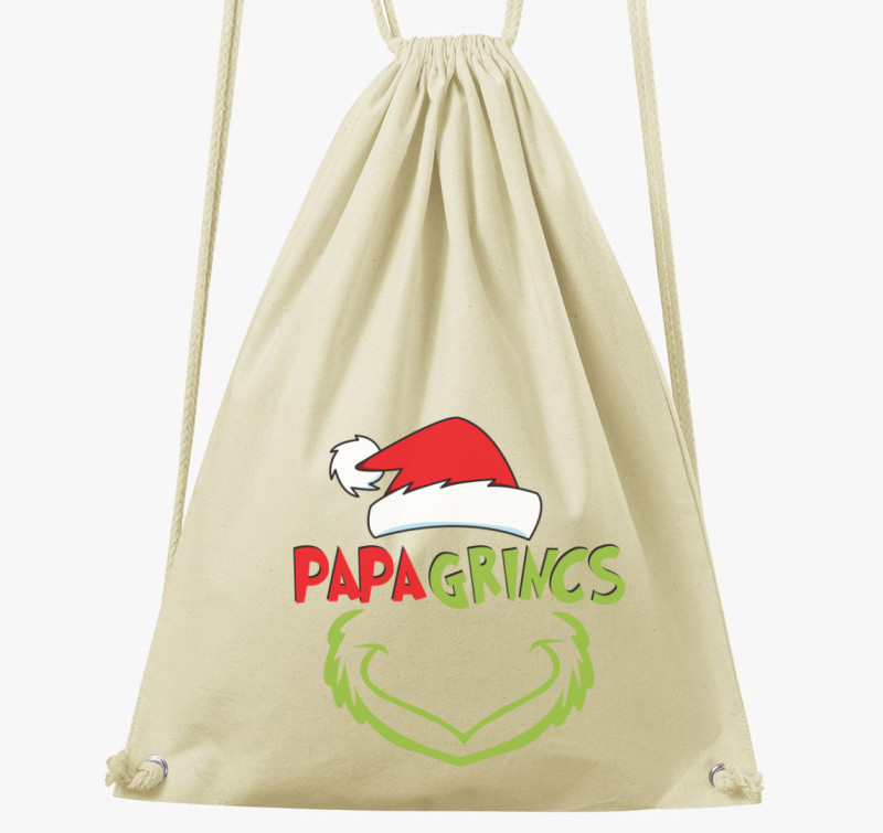 Papa grincs tornazsák — Natúr