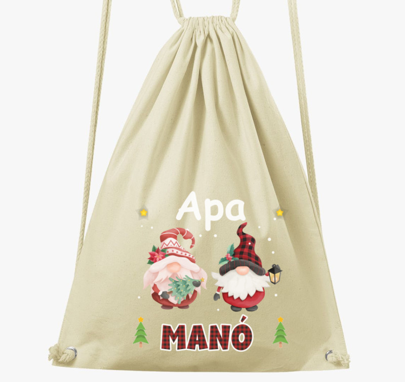 Apa manó tornazsák — Natúr