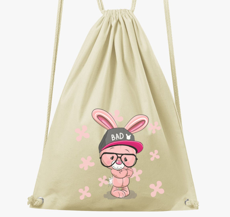 Bad Bunny tornazsák — Natúr