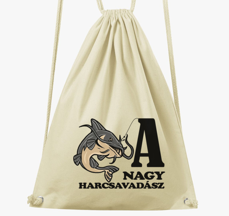 A nagy harcsavadász tornazsák — Natúr