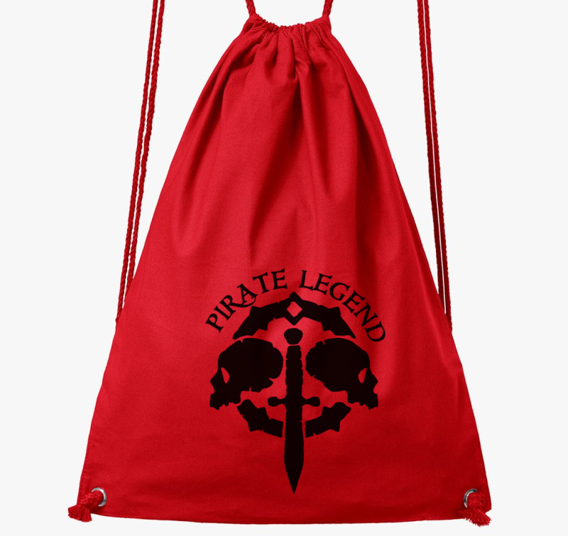 Sea of Thives Pirate Legend tornazsák — Piros