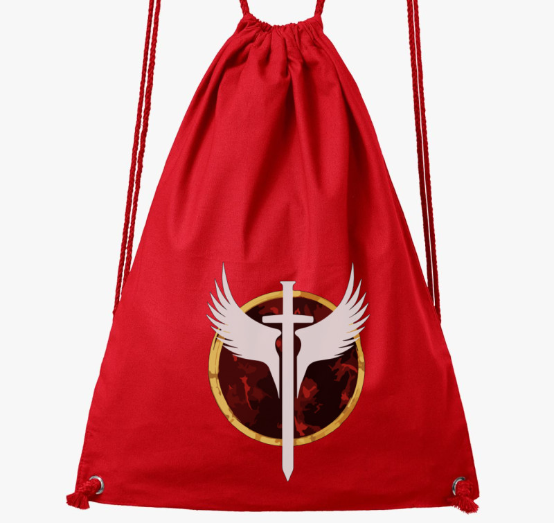 Sword with wings tornazsák — Piros