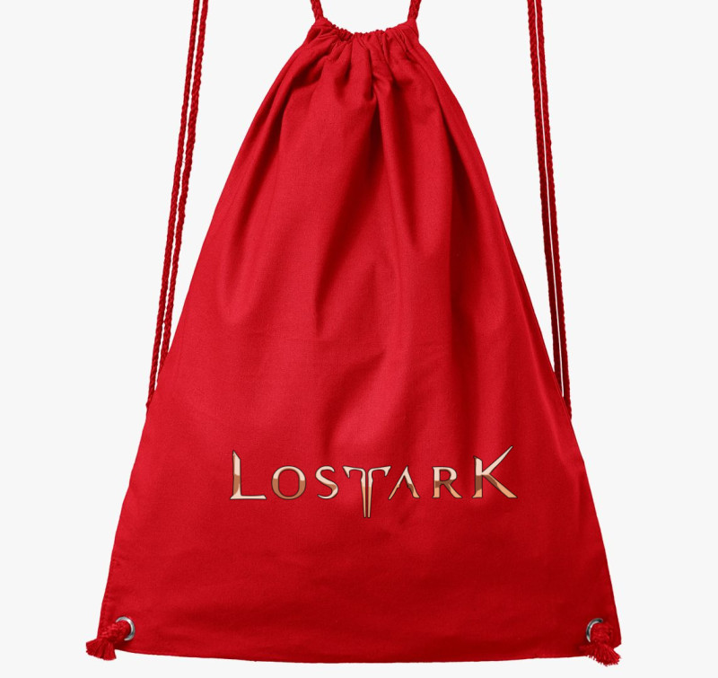 Lost ark logo tornazsák — Piros