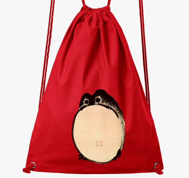 Matsumoto vintage frog tornazsák — Piros