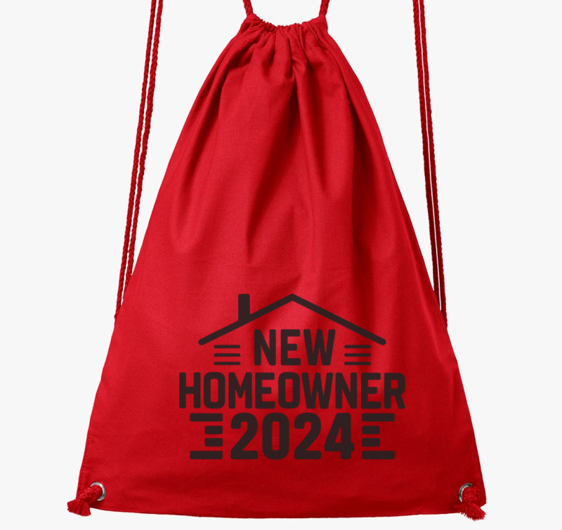 New Homeowner 2024 tornazsák — Piros