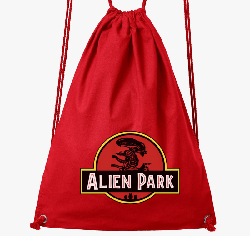 Alien Park tornazsák — Piros