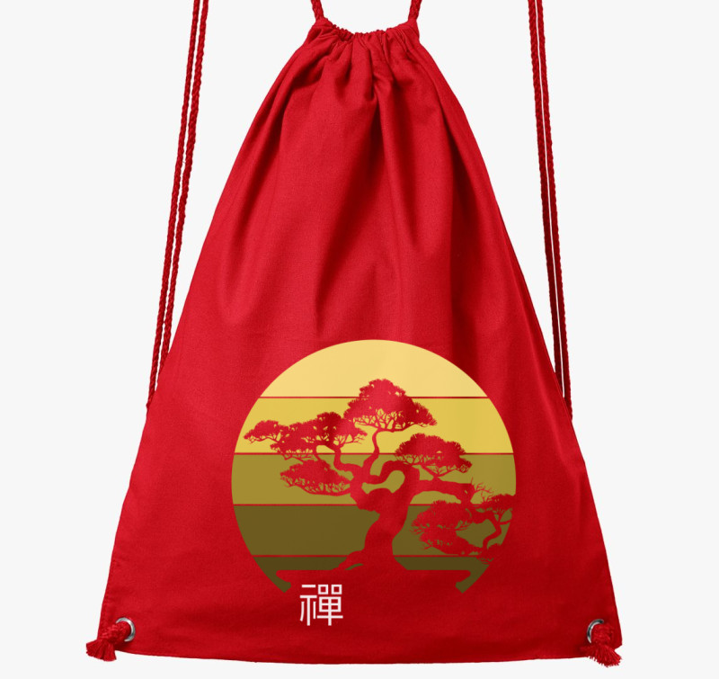 Bonsai tornazsák — Piros