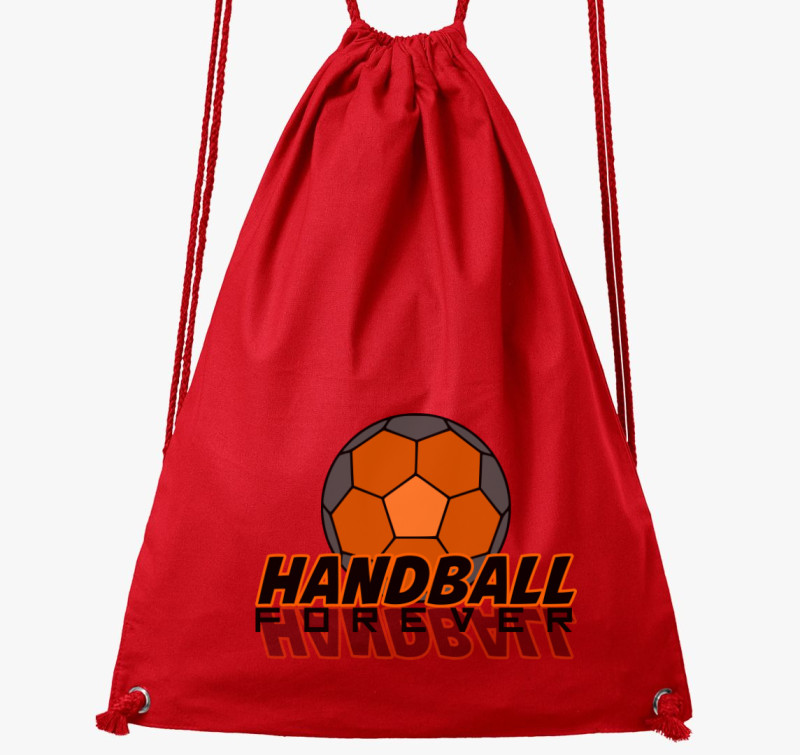 Handball forever tornazsák — Piros
