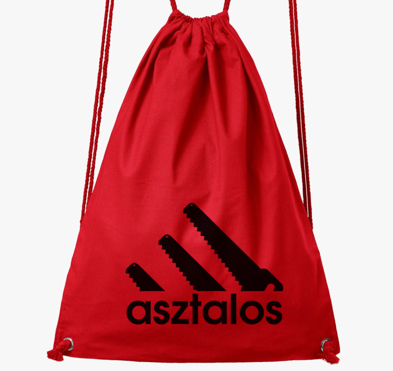 Asztalos márka tornazsák — Piros