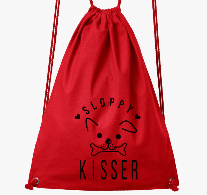 Sloppy kisser tornazsák — Piros