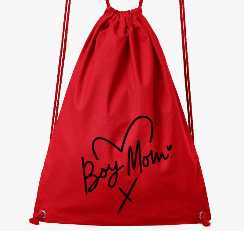 Boy Mom tornazsák — Piros