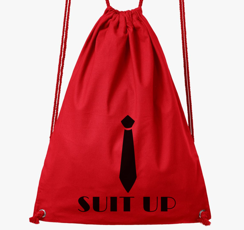 SUIT UP simple tornazsák — Piros