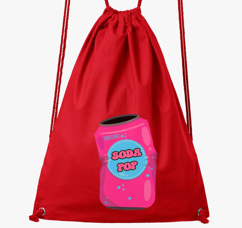 SodaPop tornazsák — Piros