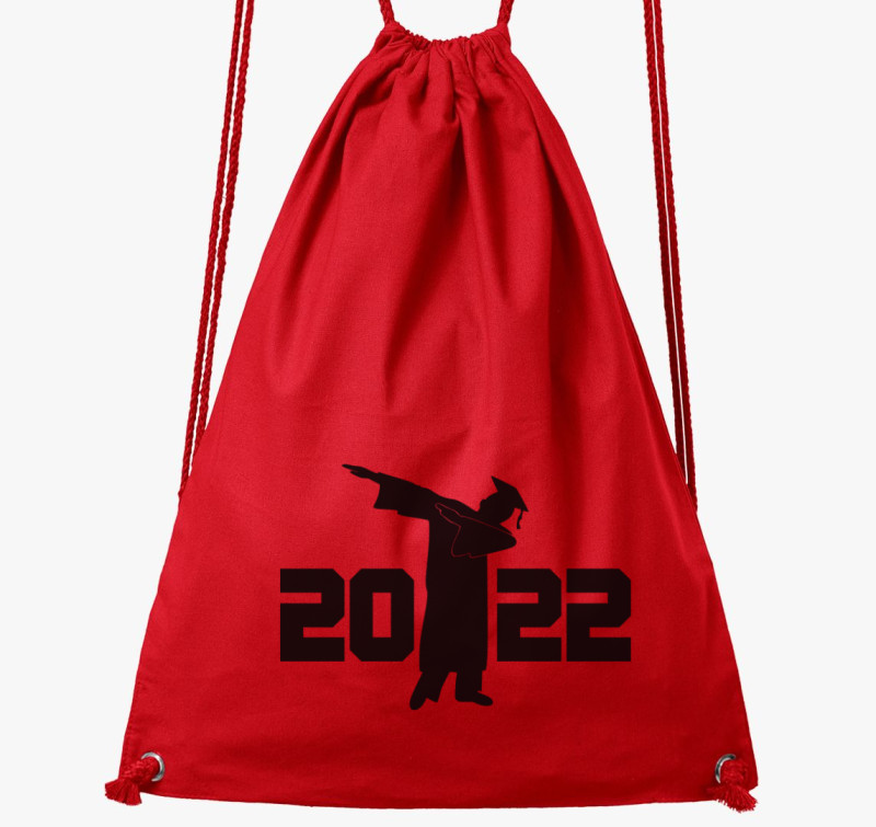 2022 ballagás tornazsák — Piros