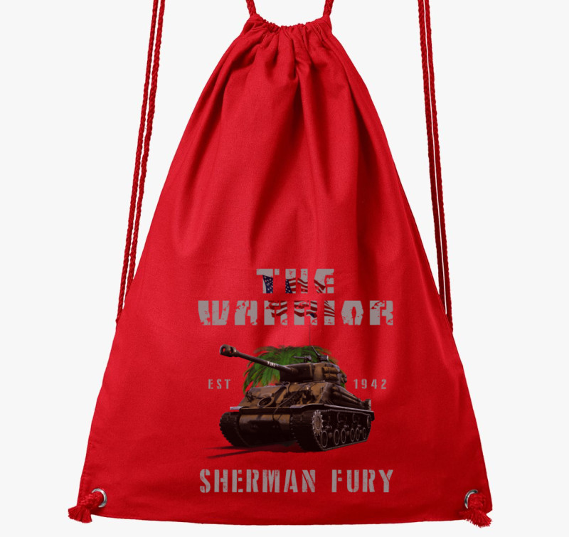 Sherman Fury tornazsák — Piros