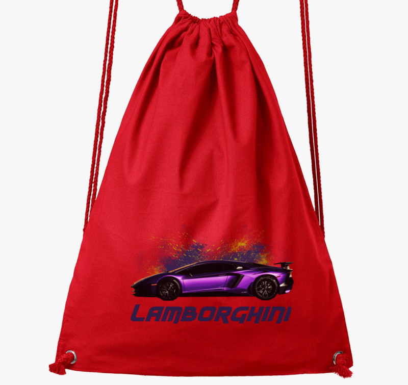 Lamborghini tornazsák — Piros
